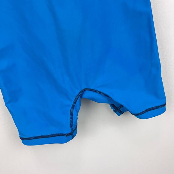 Hanna Andersson Blue Fish Sunblock Rash Guard Bathing Suit 80 cm 18-24 Months - Picture 7 of 7